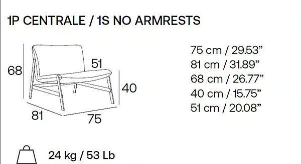 Upholstered fabric armchair hammock Adrenalina IMB1070249 factory ADRENALINA from Italy. Foto №6