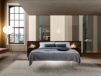 Sectional wardrobe LAGO N O W 1166 Sectional wardrobe LAGO N O W 1166 factory LAGO from Italy