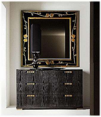 Chest of drawers CASTELLAN Chest Glamour Black