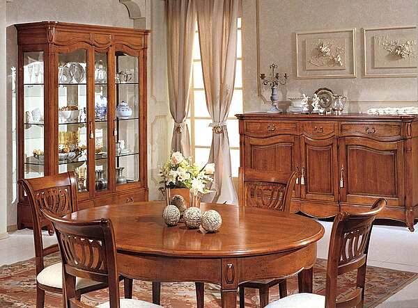 Composition  MAESTRI ARTIGIANI  "PROVENZA" dining room  809 factory MAESTRI ARTIGIANI from Italy. Foto №1