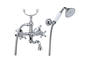 3 Hole External Steel Bathtub Set with Hand Shower Gaia Mobili Julia Collection 3 Hole External Steel Bathtub Set with Hand Shower Gaia Mobili Julia Collection factory GAIA from Italy