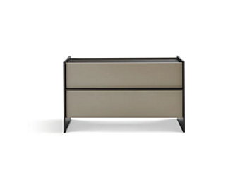 Rectangular bedside table with drawers Molteni & C Casper Rectangular bedside table with drawers Molteni & C Casper factory Molteni & C.(+VITRA) from Italy