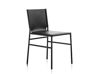 Tanned Leather Chair Elena ENRICO PELLIZZON Tanned Leather Chair Elena ENRICO PELLIZZON factory ENRICO PELLIZZONI from Italy