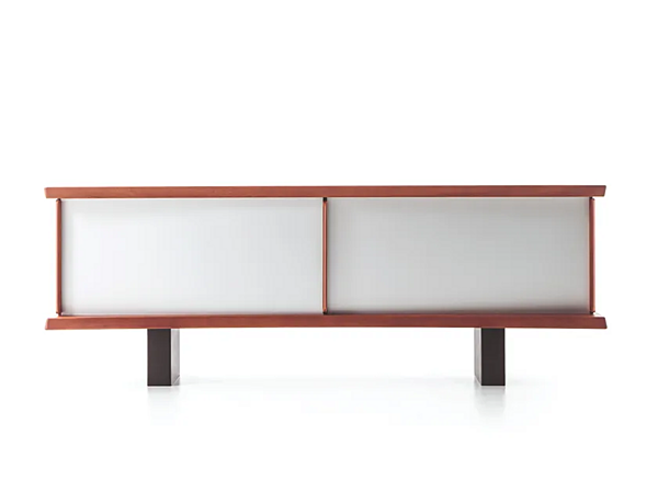 MDF sideboard with sliding doors CASSINA Riflesso factory CASSINA from Italy. Foto №1