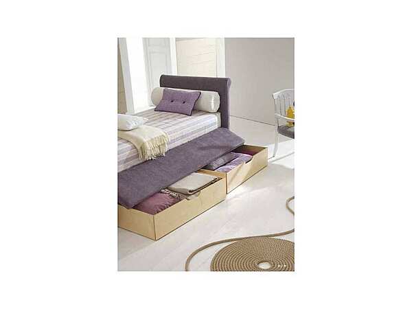 Bed TWILS (VENETA CUSCINI) 270095P7N factory TWILS (VENETA CUSCINI) from Italy. Foto №5