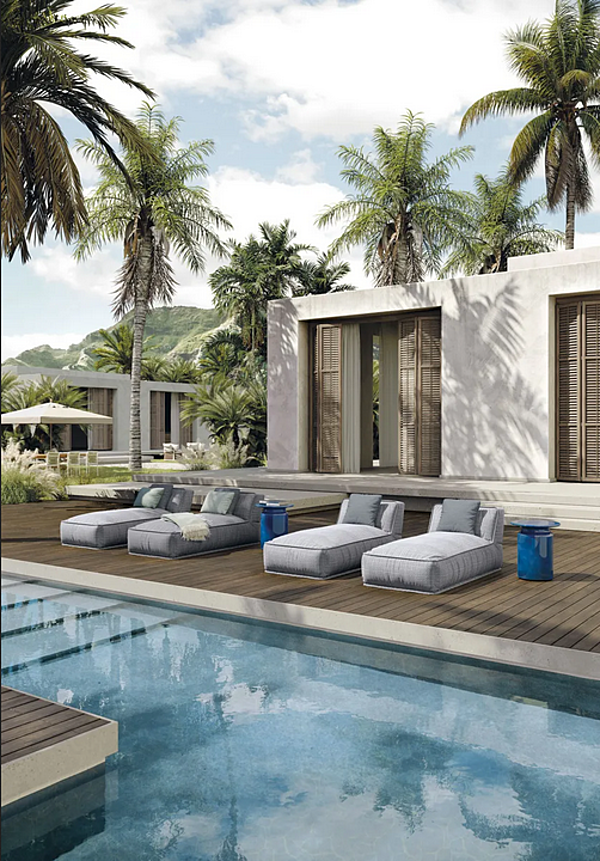 2-Seater Soft Fabric Garden Sofa Atmosphera CX.SF.DV factory ATMOSPHERA from Italy. Foto №11