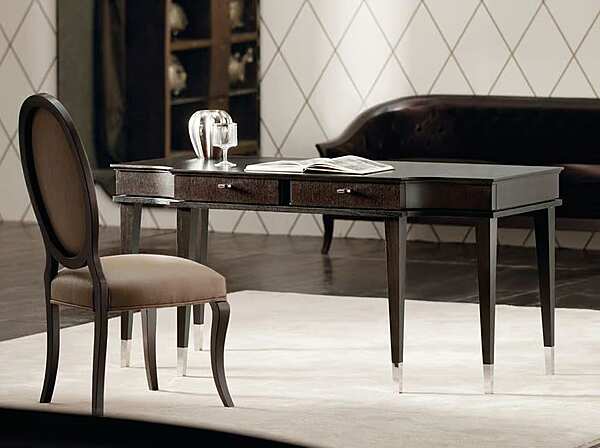Wooden writing desk with drawers OPERA CONTEMPORARY Desire factory OPERA CONTEMPORARY from Italy. Foto №3