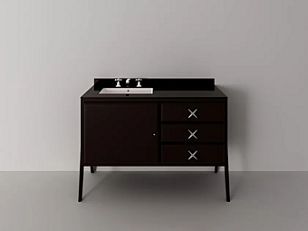 Single vanity unit with integrated washbasin and doors Park Avenue Sophia 2S PKRSOPHIA2S factory Park Avenue from Italy