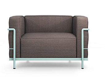 Lobby chair with armrests fabric CASSINA Grand Confort 003 factory CASSINA from Italy