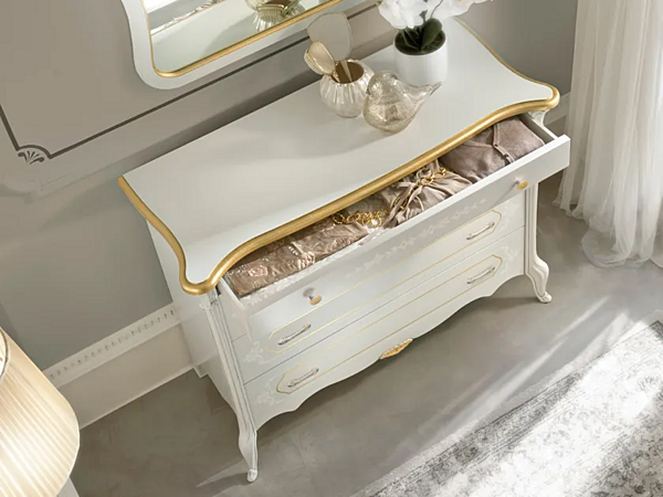 Wooden chest of drawers Giulietta CASA +39 3305, 3405 factory CASA +39 from Italy. Foto №4