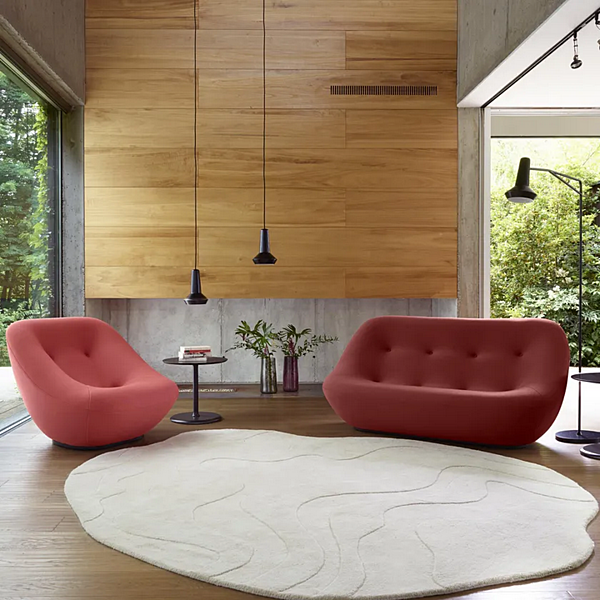 2-seater fabric sofa with removable cover Bonnie LIGNE ROSET 13030605 factory LIGNE ROSET from Italy. Foto №4