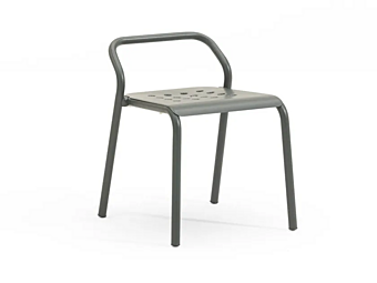 Stackable Aluminium Garden Chair with Open Back VARASCHIN NOSS 24500/L, 24501/L, 24502/L, 24503/L