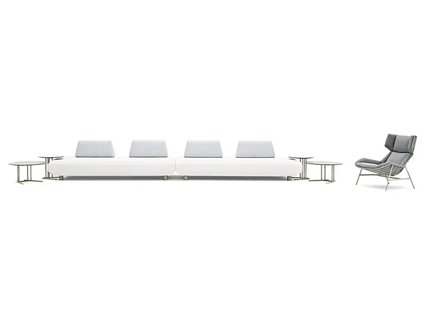 Modular Fabric Sofa with Soft Back VARASCHIN Bento 239 factory VARASCHIN from Italy. Foto №13