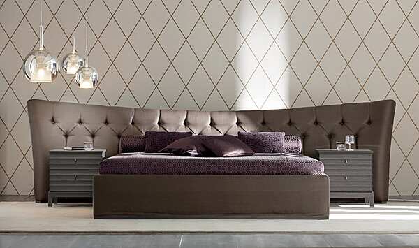 Bed ANGELO CAPPELLINI Opera BUTTERFLY 42500/18 factory OPERA CONTEMPORARY from Italy. Foto №4