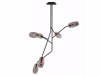 LED crystal pendant lamp Diantha Gallotti&Radice LED crystal pendant lamp Diantha Gallotti&Radice factory Gallotti & Radice from Italy