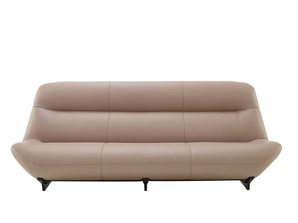 3-seater leather sofa Manarola LIGNE ROSET 14090605 factory LIGNE ROSET from Italy. Foto №1