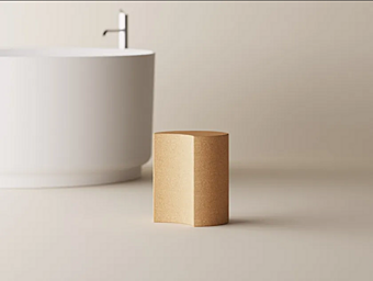 Cork Bathroom Stool AGAPE Vis a Vis Cork Bathroom Stool AGAPE Vis a Vis factory Agape from Italy