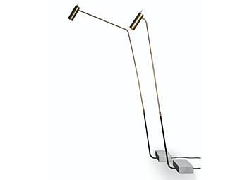 Brass floor lamp VIBIEFFE 7000 Stelo