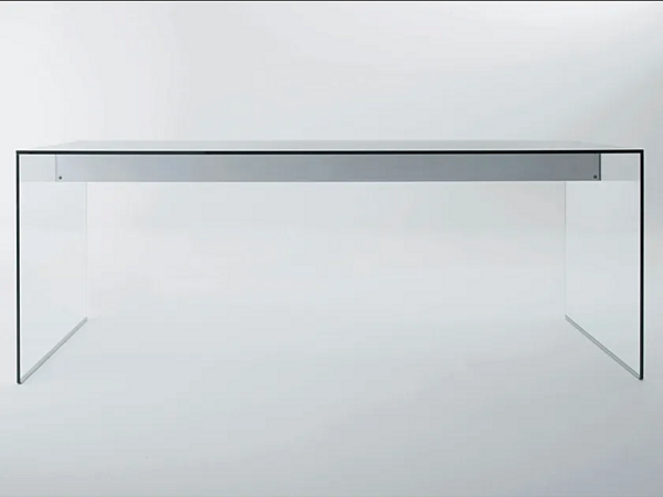 Rectangular Crystal Writing Desk Air Desk Gallotti&Radice factory Gallotti & Radice from Italy. Foto №3