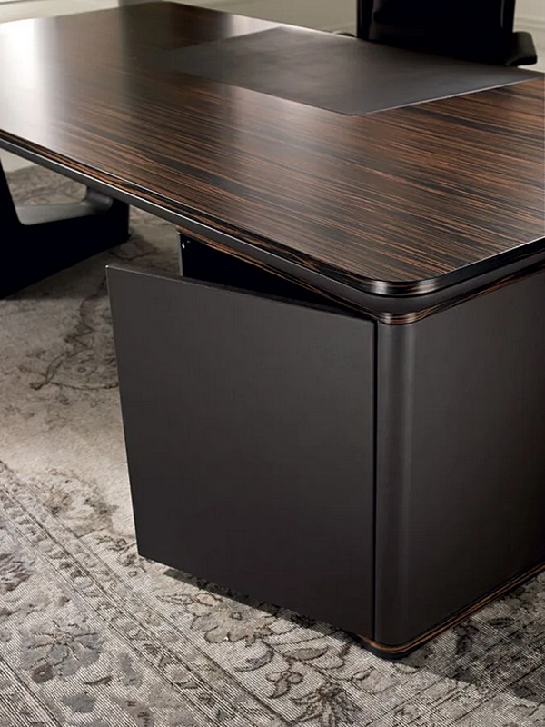 Rectangular wooden writing desk with drawers i 4 Mariani Avatar factory i 4 Mariani from Italy. Foto №5