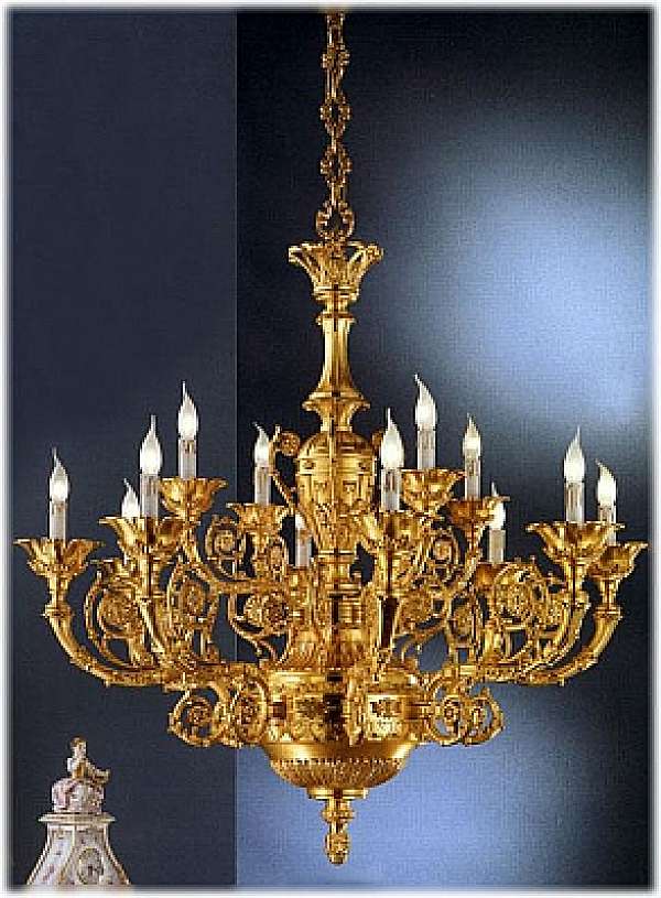 Chandelier FBAI 4200/8+4 factory FBAI from Italy. Foto №1