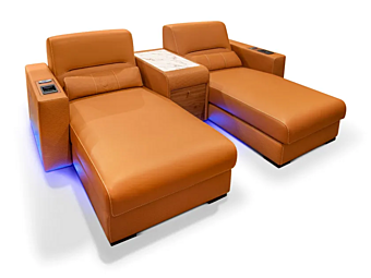 Day bed with upholstered back FORMITALIA Dustin factory FORMITALIA from Italy