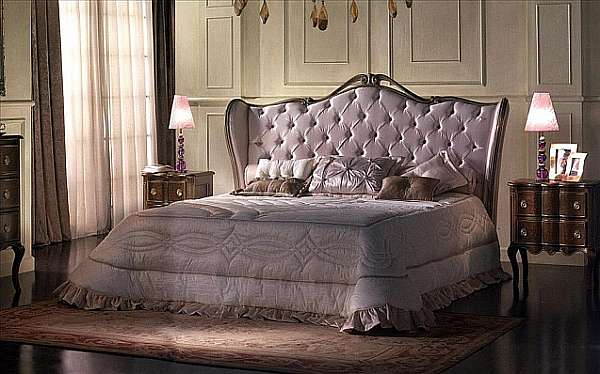 Bed ELLESALOTTI Milly factory LUXURY SOFA from Italy. Foto №1
