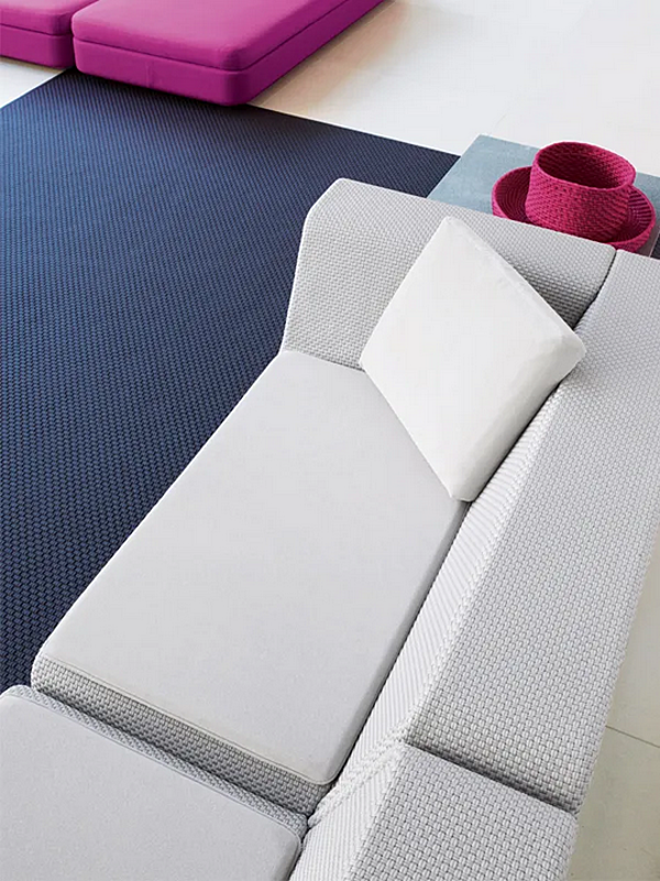 Sectional modular garden sofa island PAOLA LENTI outdoor fabric factory PAOLA LENTI from Italy. Foto №10