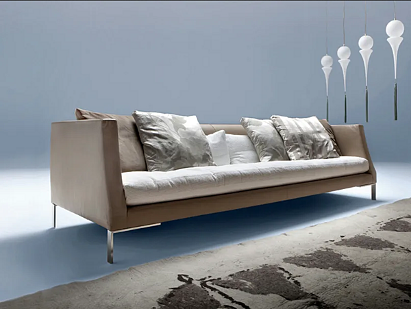 Sofa with upholstered back ERBA ITALIA Altoborgo factory ERBA ITALIA from Italy. Foto №4