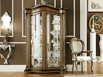 Wooden Display Cabinet Modenese Luxury Interiors 13123 factory MODENESE GASTONE from Italy
