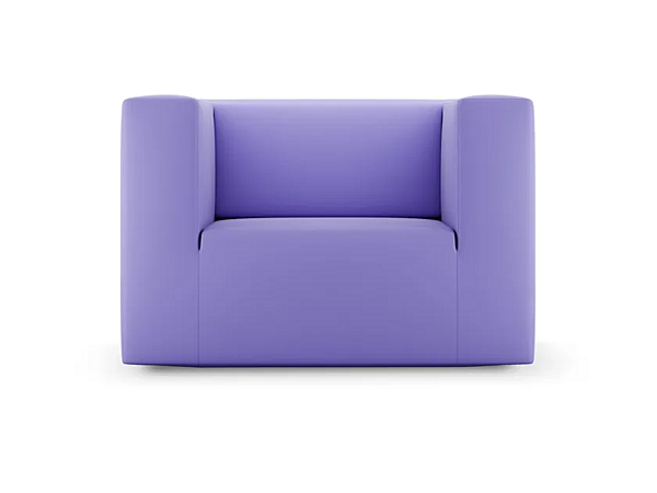 Polyurethane armchair with removable cover and armrests Adrenalina Pan A IMB1072123 factory ADRENALINA from Italy. Foto №1