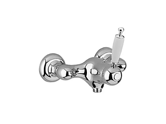 Recessed Steel Shower Mixer Single Handle Canterbury Gaia Mobili factory GAIA from Italy