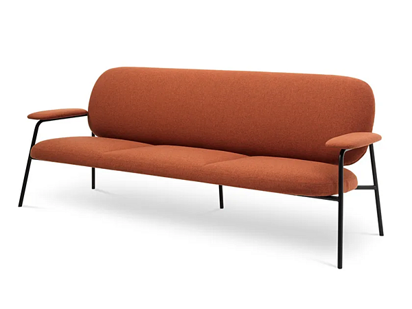 Three-Seater Fabric Sofa Philo Saba factory SABA from Italy. Foto №2