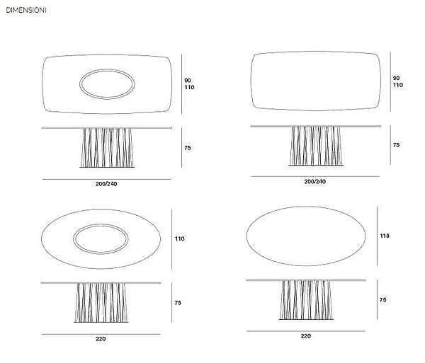 Table PACINI & CAPPELLINI 5403 factory PACINI & CAPPELLINI from Italy. Foto №4