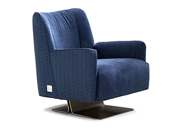 Fabric armchair with armrests FORMITALIA JR Sunrise