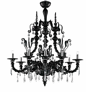 Chandelier Barovier&Toso Dhamar 5596/12