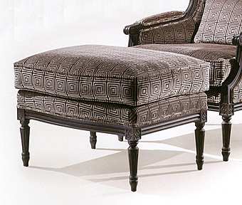 Poof ANGELO CAPPELLINI MEDITERRANEO 0753/P factory ANGELO CAPPELLINI from Italy