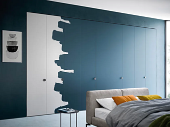 Built-in sectional wardrobe Alfa Intono NOVAMOBILI Built-in sectional wardrobe Alfa Intono NOVAMOBILI factory NOVAMOBILI from Italy