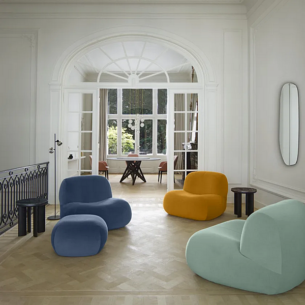 Fabric armchair with removable cover Pukka LIGNE ROSET 18030105 factory LIGNE ROSET from Italy. Foto №3