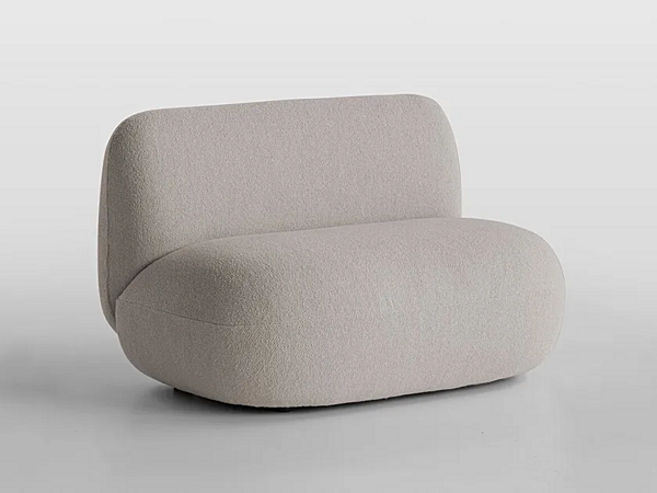Modular fabric sofa with soft back Potocco Jade 953 D 953/D factory POTOCCO from Italy. Foto №3