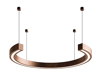 Metal pendant lamp Sesto Senso CPRN HOMOOD S580