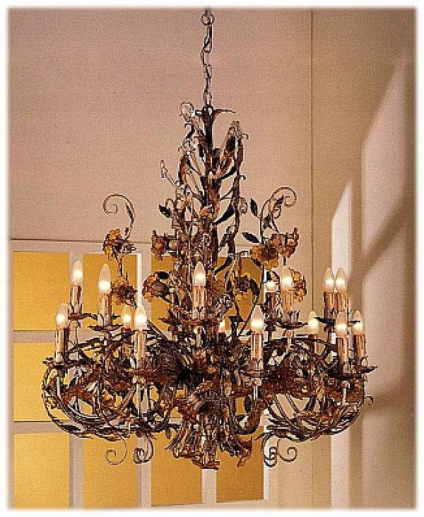 Chandelier MECHINI L186/18 factory MECHINI from Italy. Foto №1