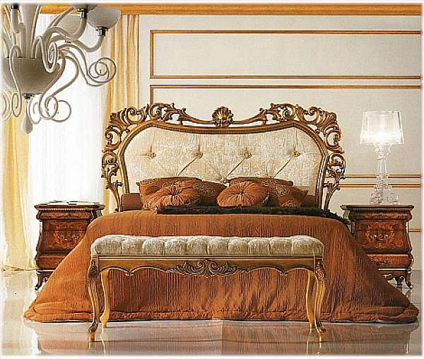 Bed GRILLI 220101 factory GRILLI from Italy. Foto №1