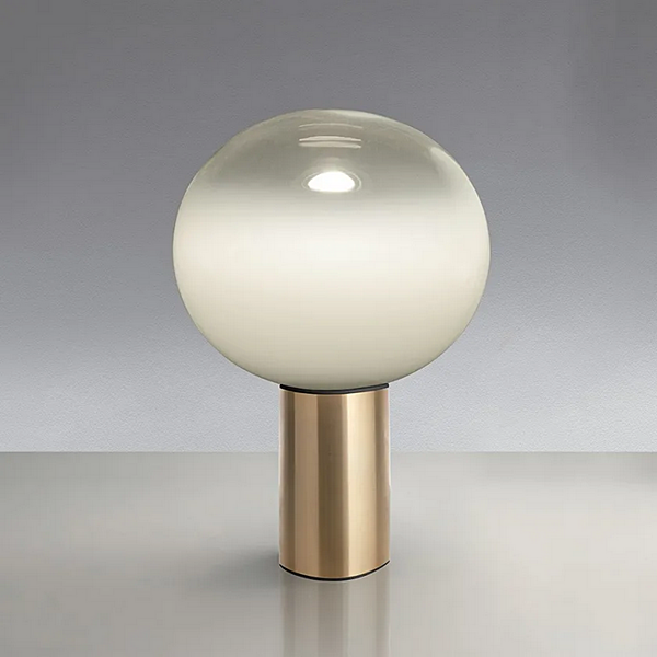 LED table lamp made of blown glass Laguna Artemide factory Artemide from Italy. Foto №2