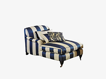 Fabric day bed with upholstered back Camillo Softhouse factory SOFTHOUSE from Italy