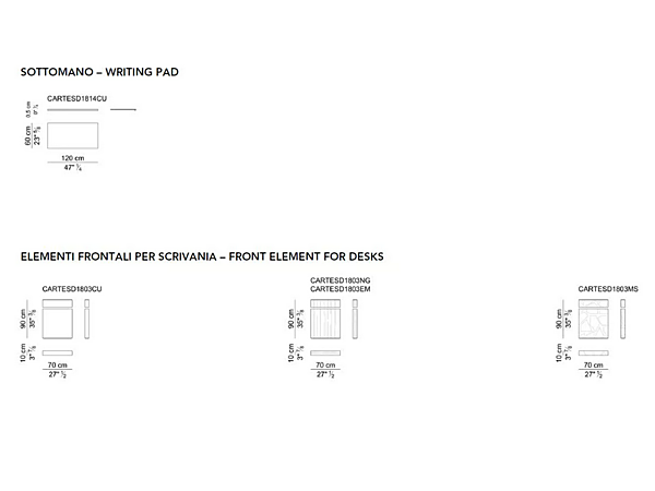 Rectangular wooden executive desk Cartesiano i 4 Mariani factory i 4 Mariani from Italy. Foto №4