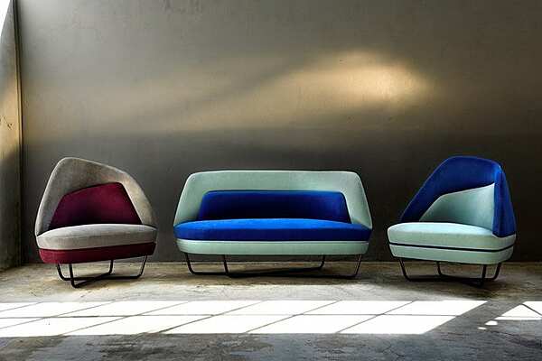 Couch DOMINGO SALOTTI Bixib factory DOMINGO SALOTTI from Italy. Foto №4