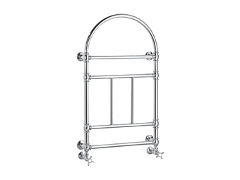 Vertical Wall Mounted Brass Towel Warmer Gaia Mobili Winchester factory GAIA from Italy