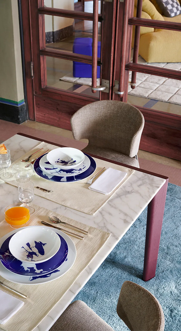 Extending Rectangular MDF Table Longplane CASSINA factory CASSINA from Italy. Foto №10