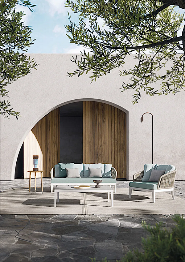 Garden Armchair with Armrests Fabric Atmosphera Dream 2.0 DR.PL factory ATMOSPHERA from Italy. Foto №4